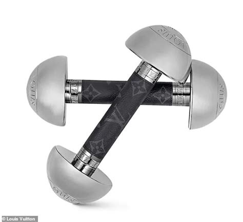 louis vuitton fitness equipment|louis vuitton dumbbells.